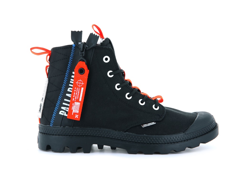 Botas Palladium PAMPA HI TICKET TO EARTH Hombre Negras | Costa Rica-12956